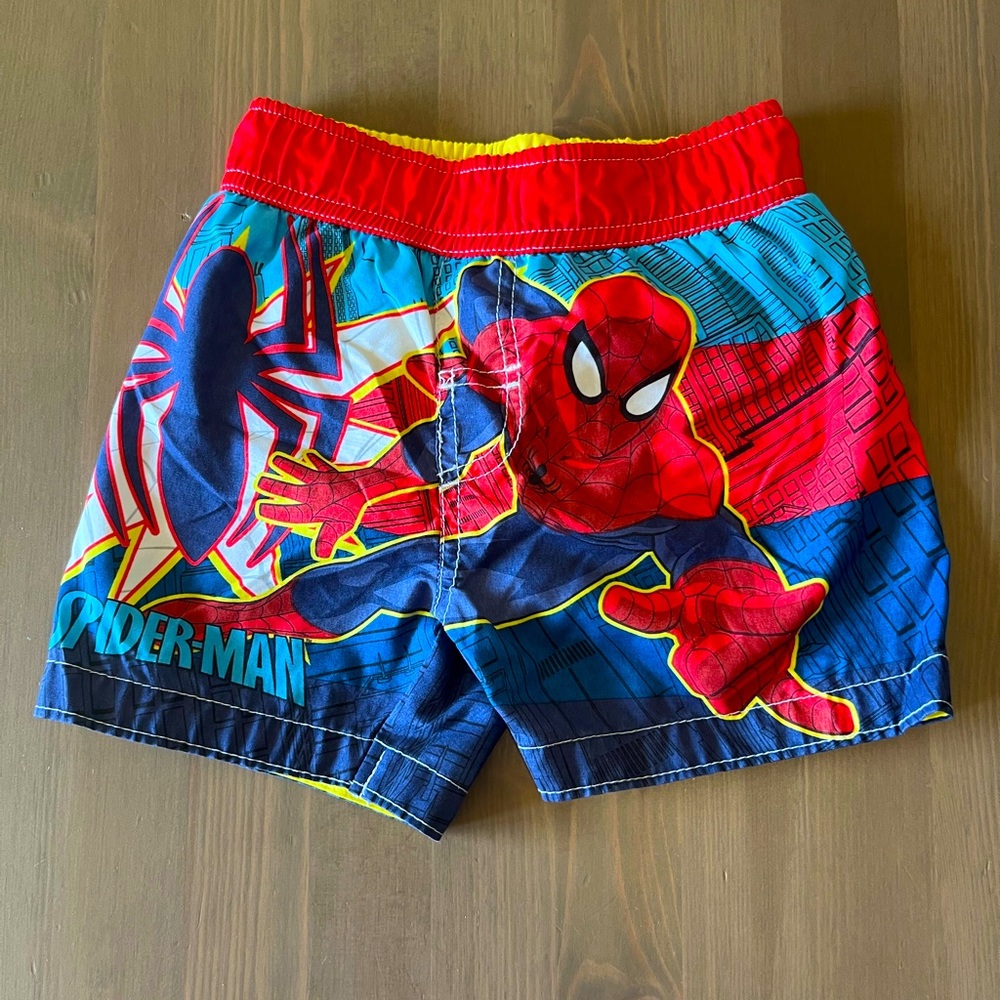 Spiderman Swim Trunks